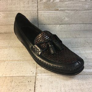 Cole Haan Marcy Loafer Black Brown Tassel Loafer